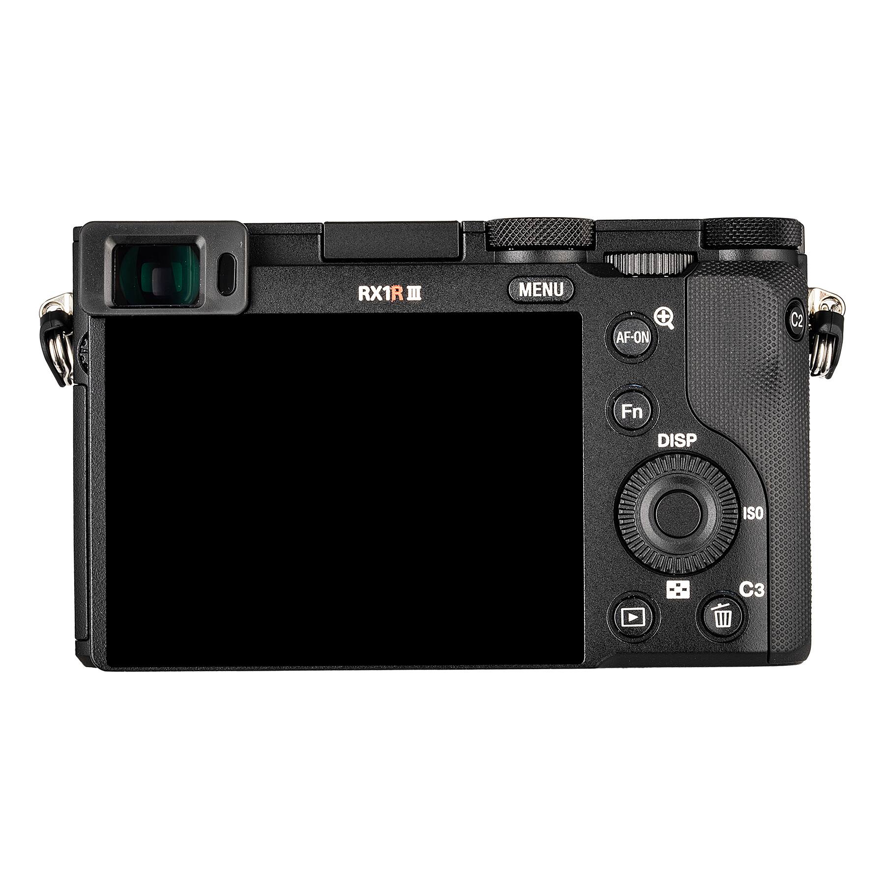 RX1R III MENU + AF-ON C2 Fn DISP ISO C3