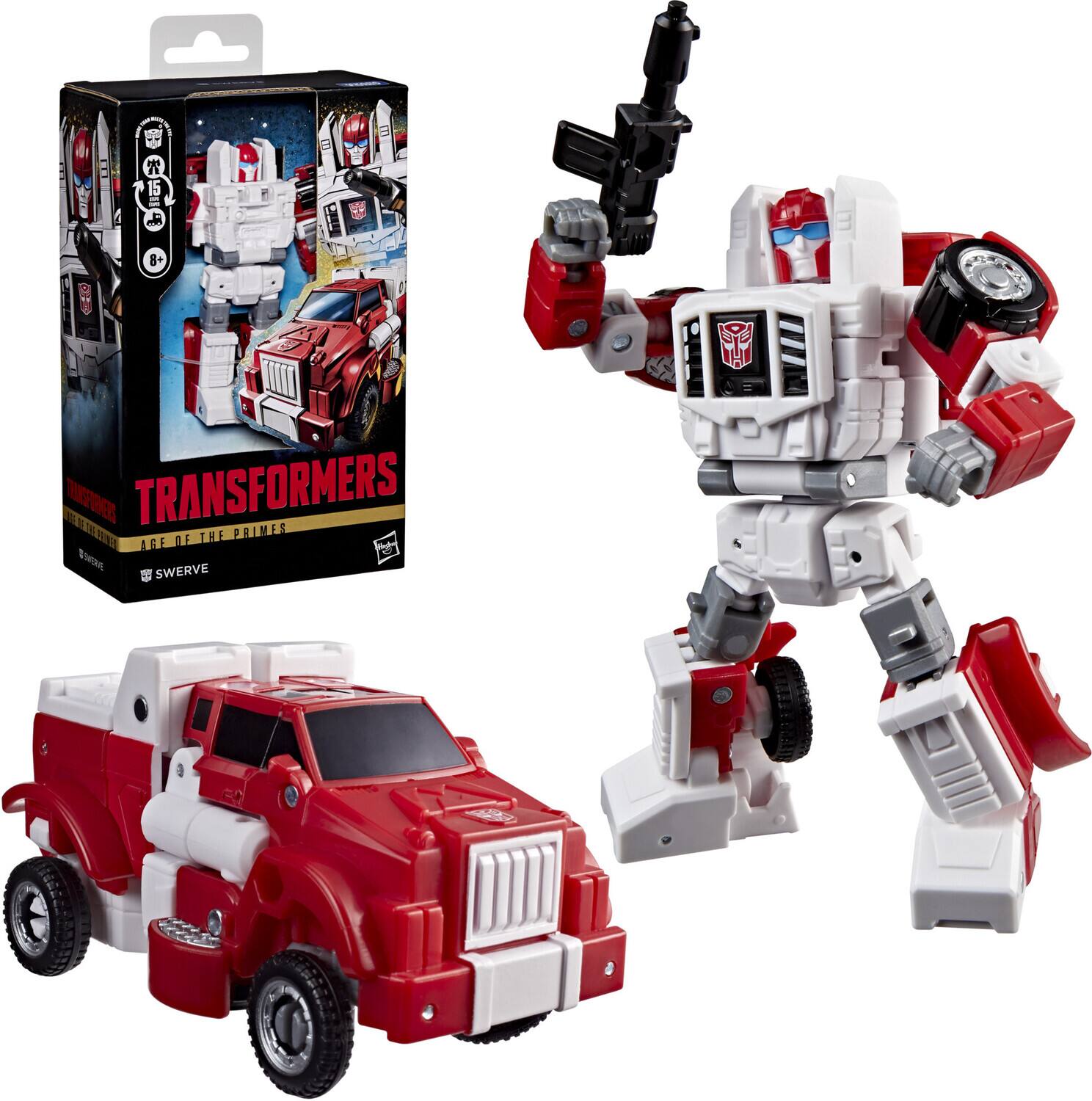Transformers - Age of the Primes - Deluxe Class Swerve Action Figure - COLLECTIBLES