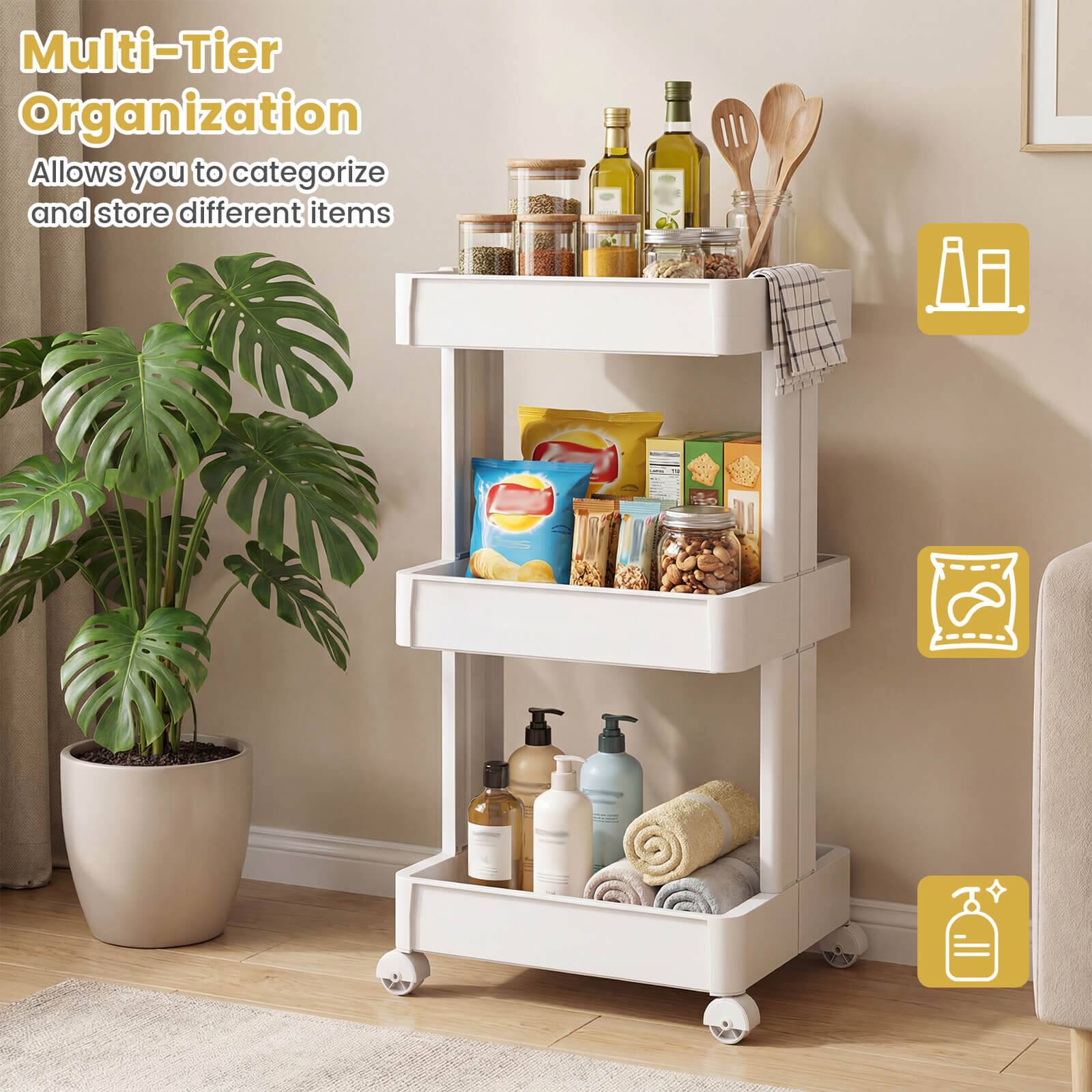 Multi-Tier Organization  
Allows you to categorize and store different items