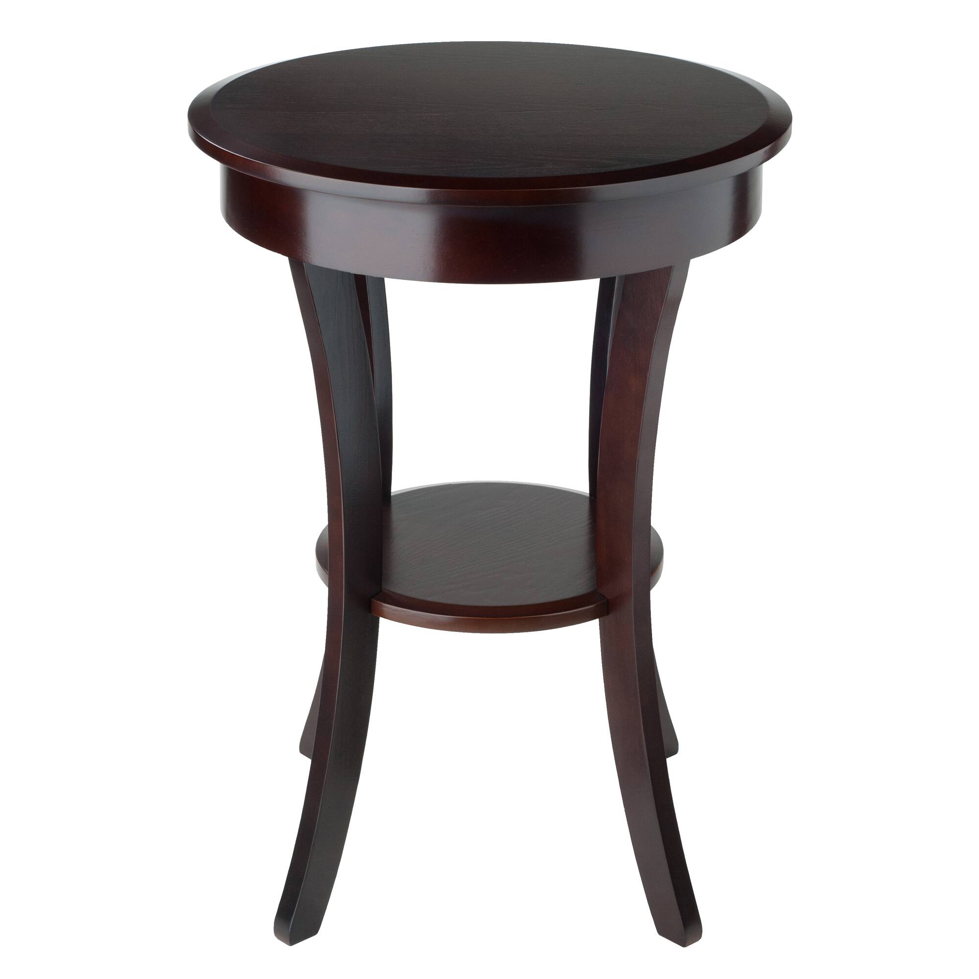 Alt View 6. Winsome Wood - Sasha Round Accent Table - Cappuccino.