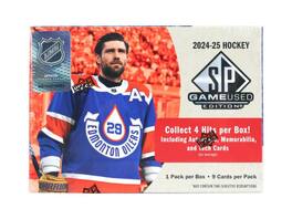 Upper Deck - 2024-25 SP Game Used Hockey Hobby Box