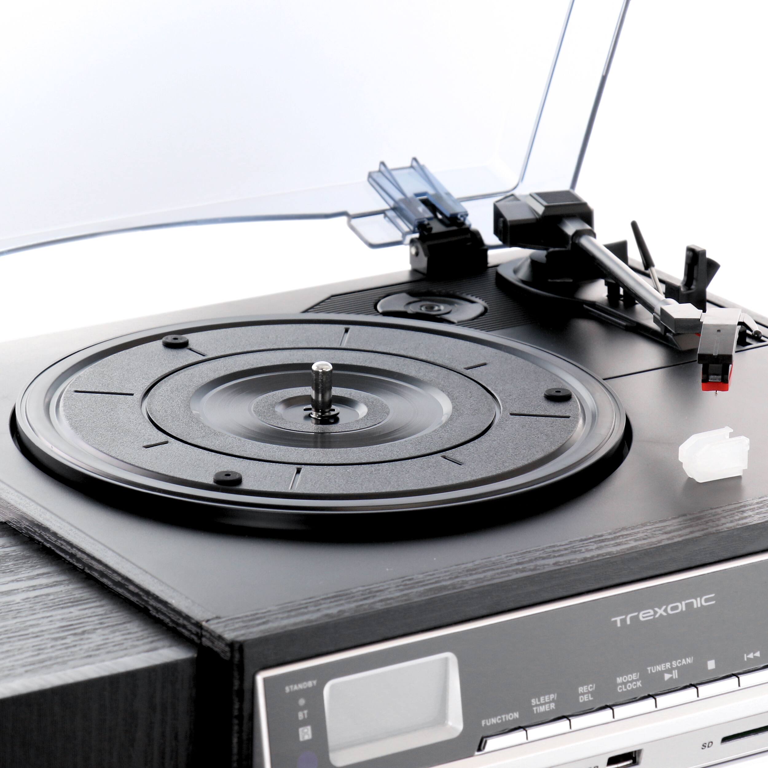 STANDBY BT SLEEP TIMER FUNCTION Trexonic SCAN 14 TUNER MODE! REC/DEL CLOCK SD