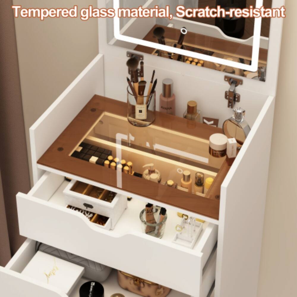 Tempered glass material, Scratch-resistant