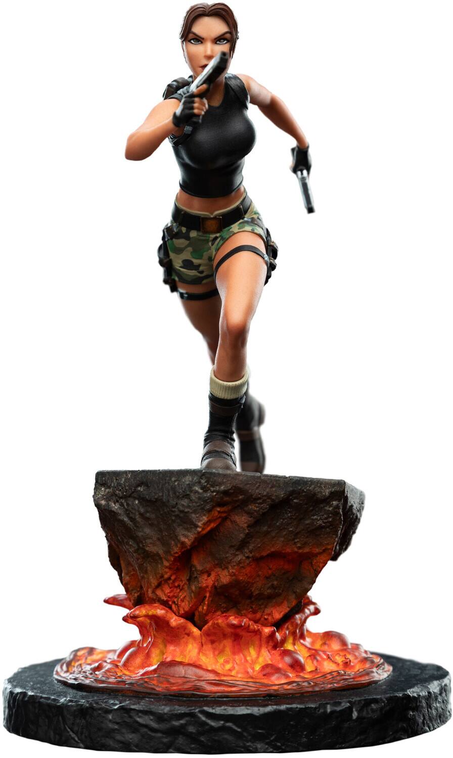 Alt View 2. Weta Workshop - Weta Workshop Polystone - Tomb Raider - Lara Croft: The Sanctuary of Flame Miniature Statue   - COLLECTIBLES - Multicolor.