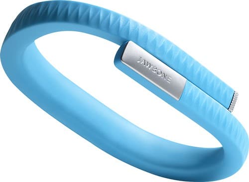 Front Standard. Jawbone - UP Wristband (Large) - Blue.