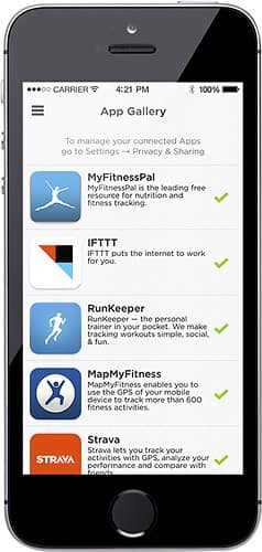 Alt View Standard 6. Jawbone - UP Wristband (Large) - Blue.