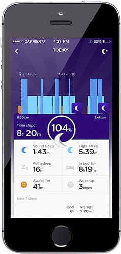 Alt View Standard 8. Jawbone - UP Wristband (Large) - Blue.