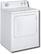 Angle Standard. Inglis - 6.5 Cu. Ft. 5-Cycle Super Capacity Gas Dryer - White-on-White.