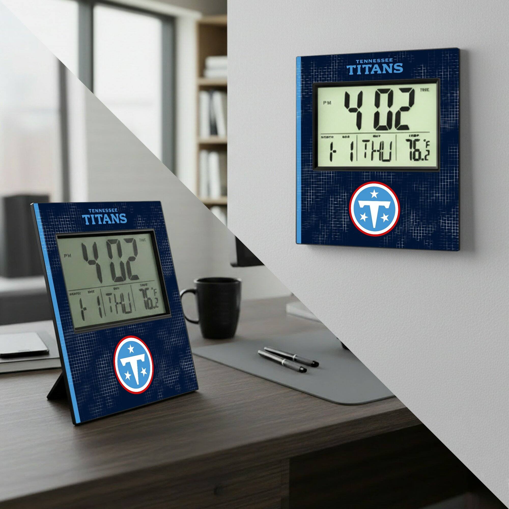 TENNESSEE TITANS  
PM 4:02  
THU 10.2  
TENNESSEE TITANS  
PM 4:02  
THU 10.2