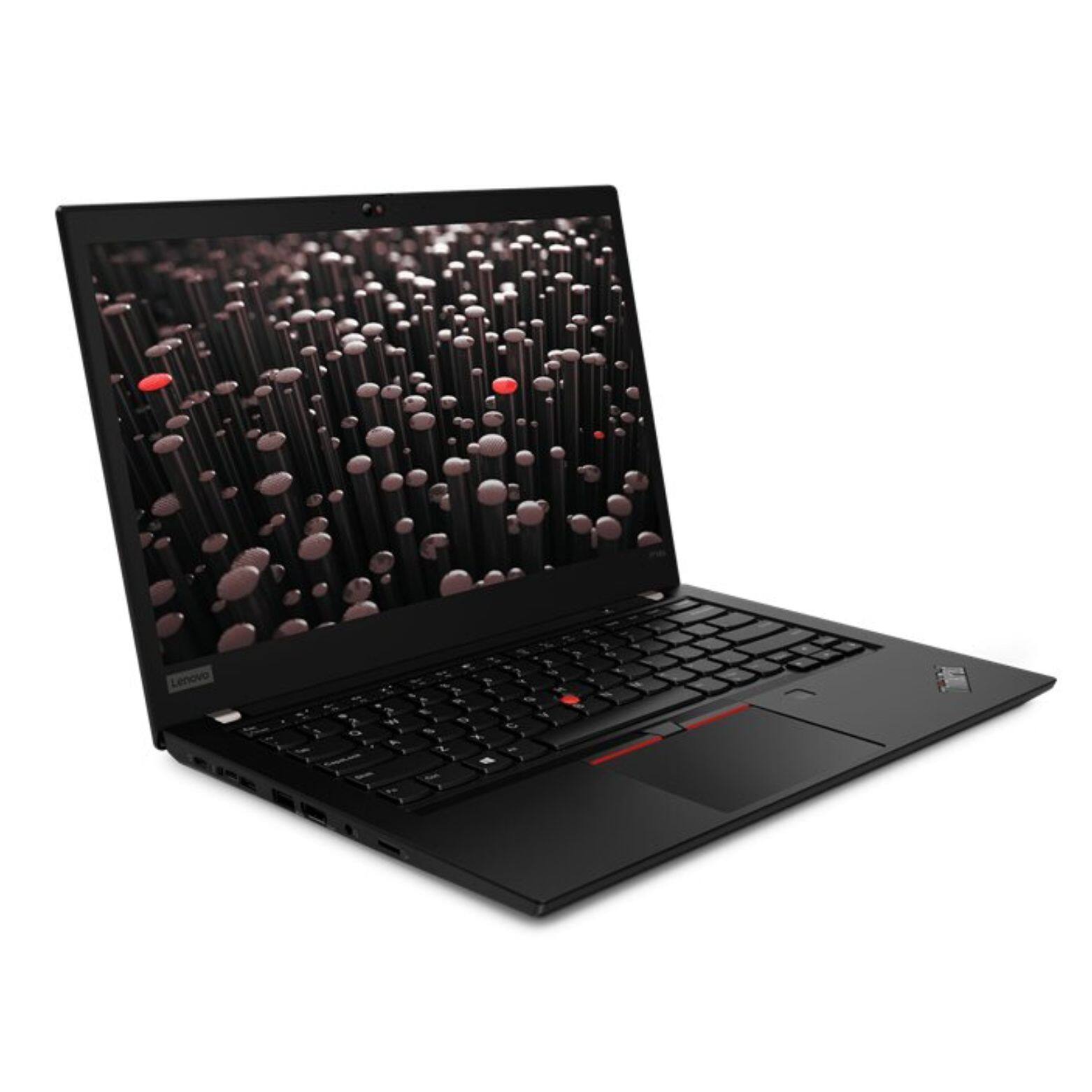 Alt View 2. Lenovo - ThinkPad P14s G1 14" FHD AMD Ryzen 7 PRO 4750U 1.7 GHz 16GB DDR4 512GB SSD AMD Radeon Graphics Windows 11 Pro Laptop - Black.