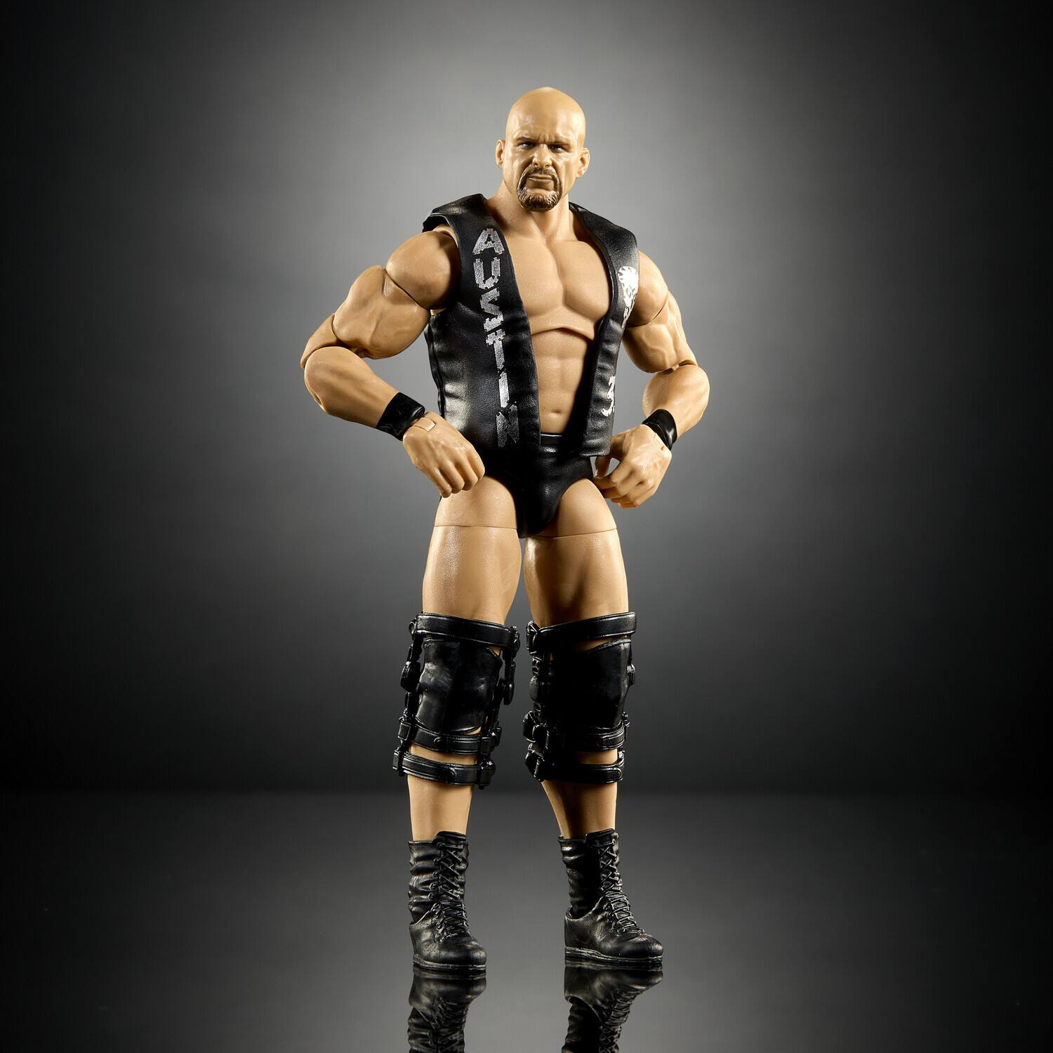 Alt View 1. Mattel - WWE Elite Collection 6" Summerslam Stone Cold Steve Austin Action Figure with Jesse Ventura - COLLECTIBLES - Multicolor.