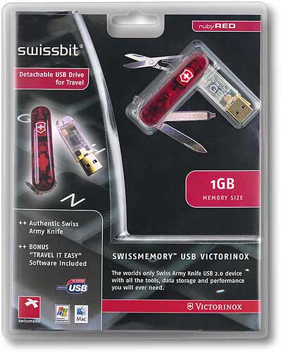 SWISSMEMORY USB Victorinox 1GO