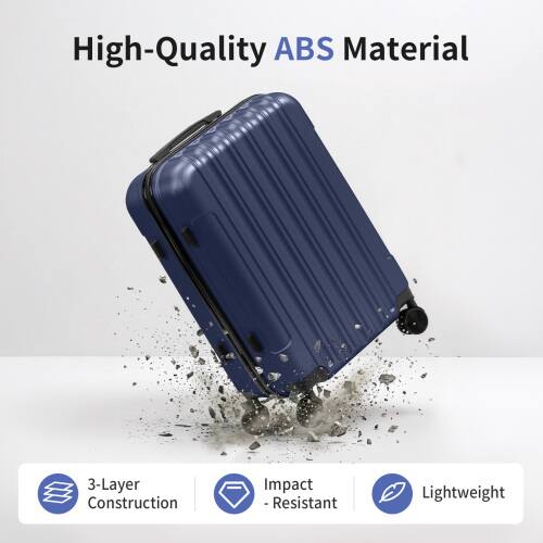 High-Quality ABS Material  
3-Layer Construction  
Impact-Resistant  
Lightweight