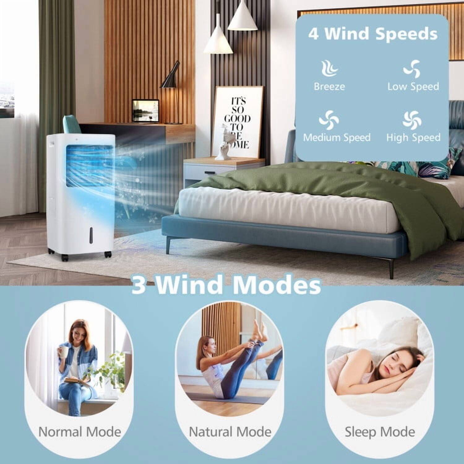 4 Wind Speeds  
- Breeze  
- Low Speed  
- Medium Speed  
- High Speed  

3 Wind Modes  
- Normal Mode  
- Natural Mode  
- Sleep Mode