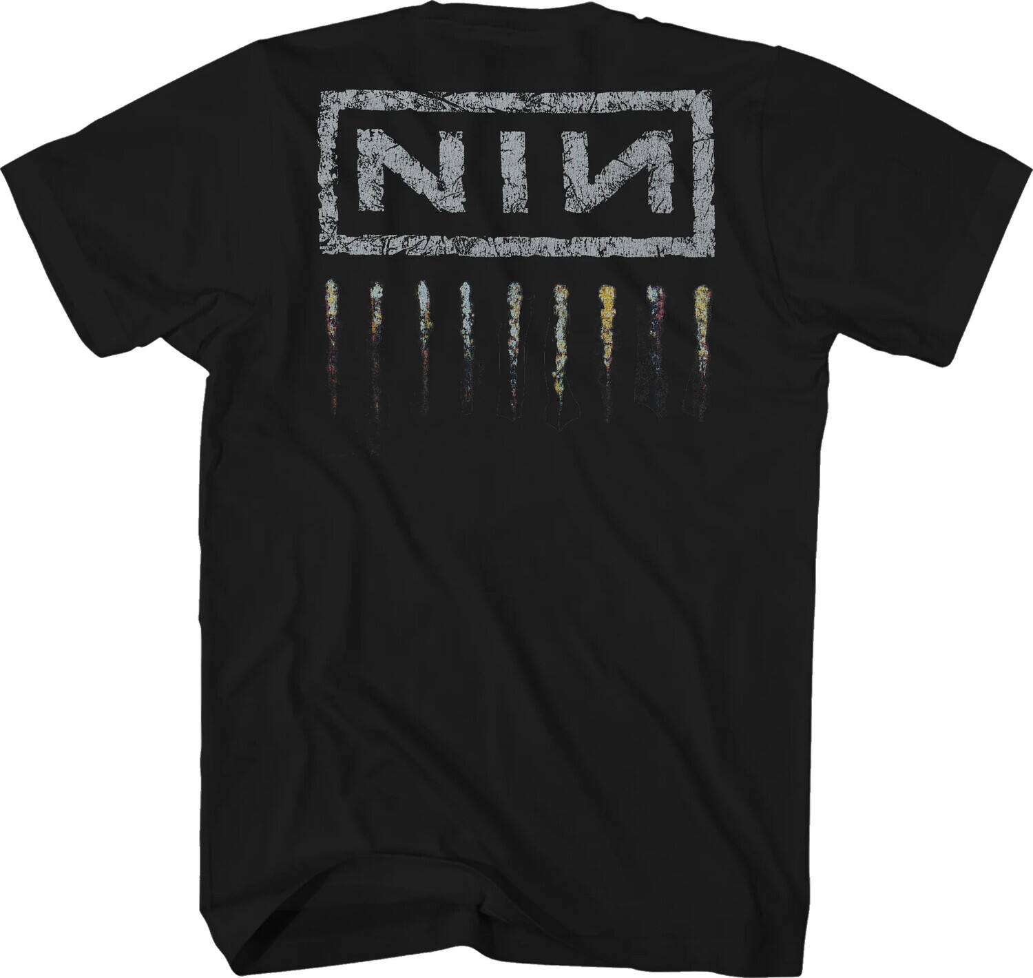 Alt View 1. PopMarket - Nine Inch Nails - Nine Inch Nails - The Downward Spiral T-Shirt - Medium Black 20925003A2   - APPAREL - Multicolor.
