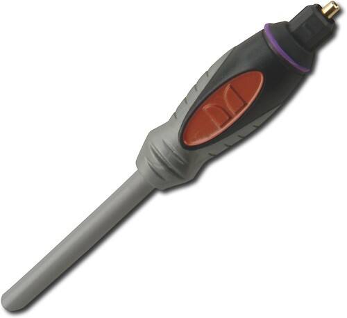 Front Standard. Monster Cable - 4' THX Digital Fiber-Optic Cable.