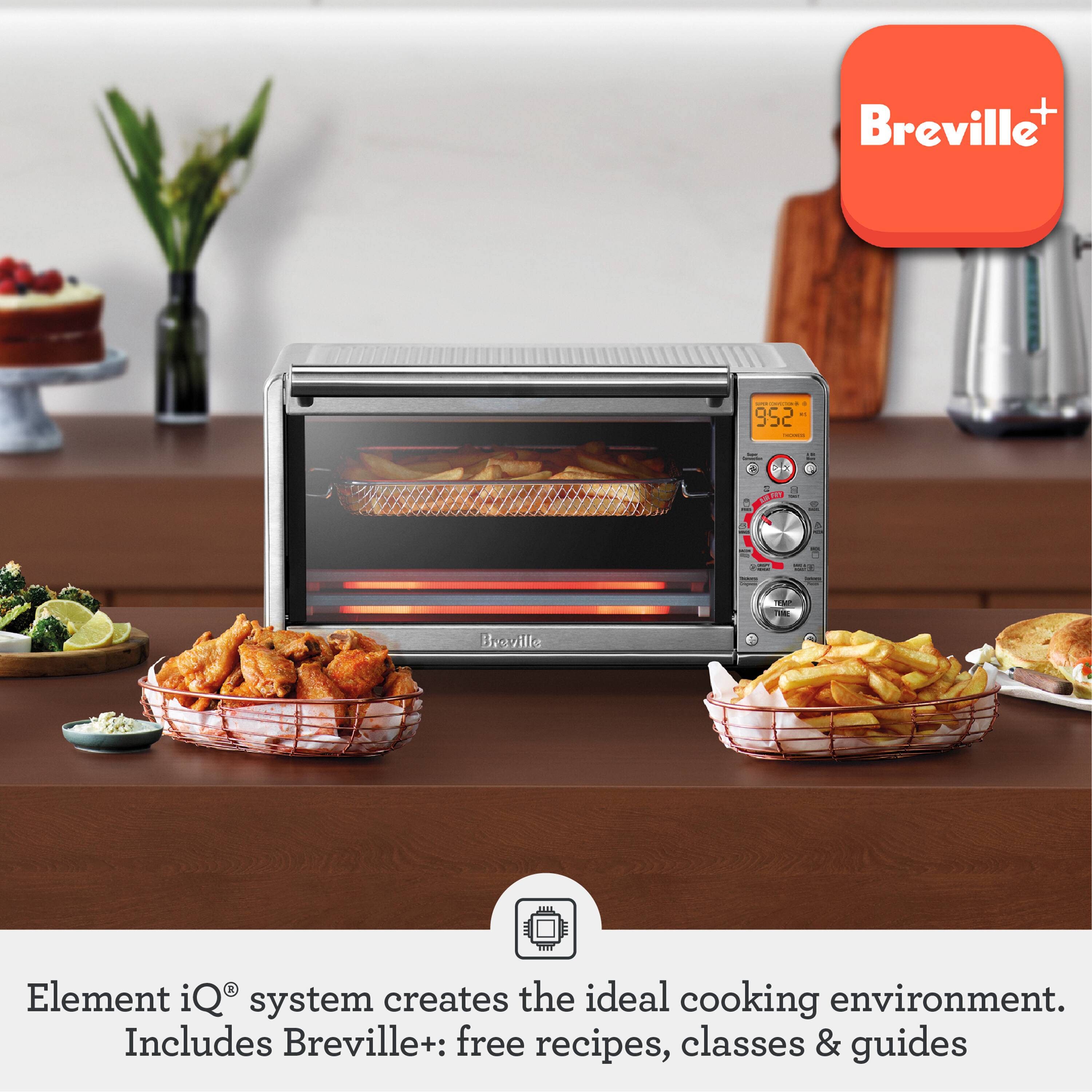 Breville+ 952

Breville Element iQ system creates the ideal cooking environment. Includes Breville+: free recipes, classes & guides