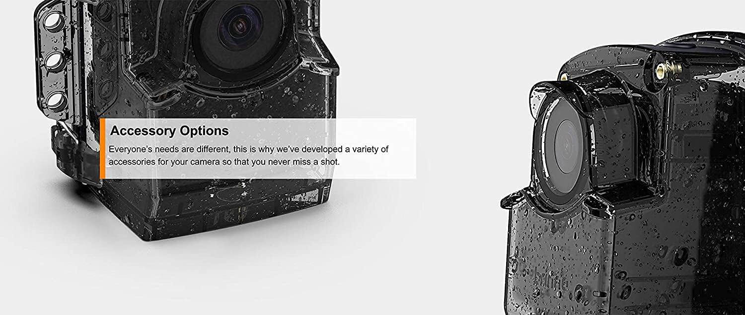 Accessory Options: Everyone's needs are different, this is why we've developed a variety of accessories for your camera so that you never miss a shot.