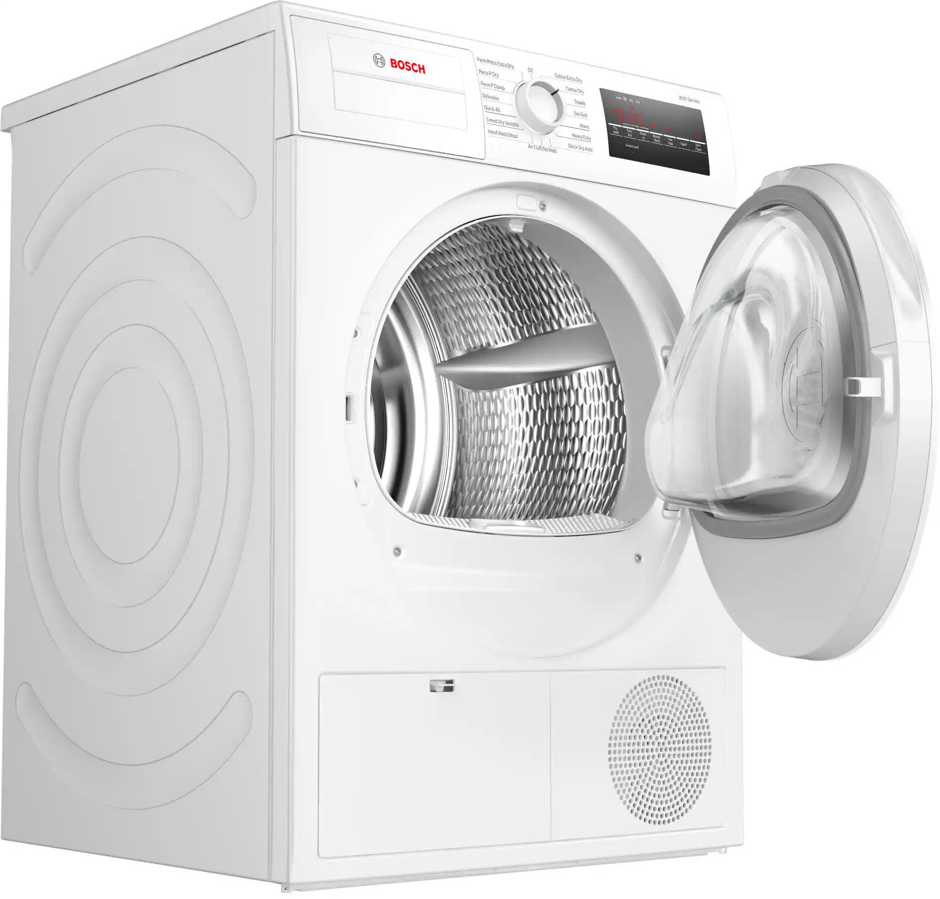 The text on the image reads "Bosch Nttauos c - TedPe stavto nusrtue - hatur Soa I - - - a + - Mw - - 0.45 SEA I mayse  setutrea - I." This text is in a foreign language and does not provide any useful information about the washing machine.