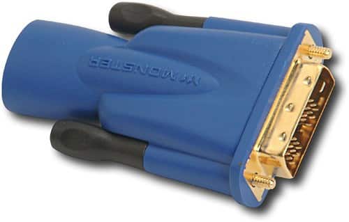 Front Standard. Monster - DVI-to-HDMI Adapter.