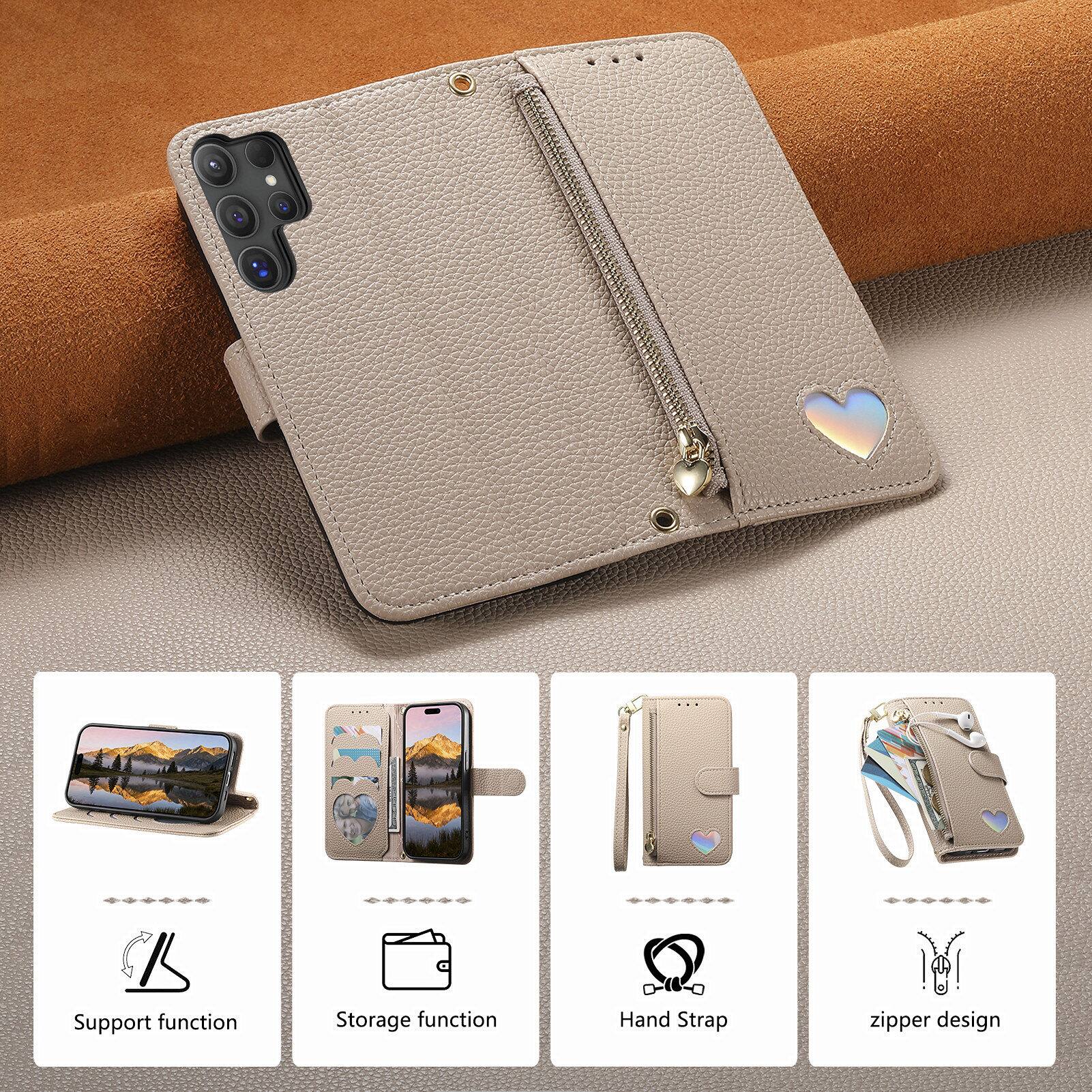 Support function  
Storage function  
Hand Strap  
Zipper design