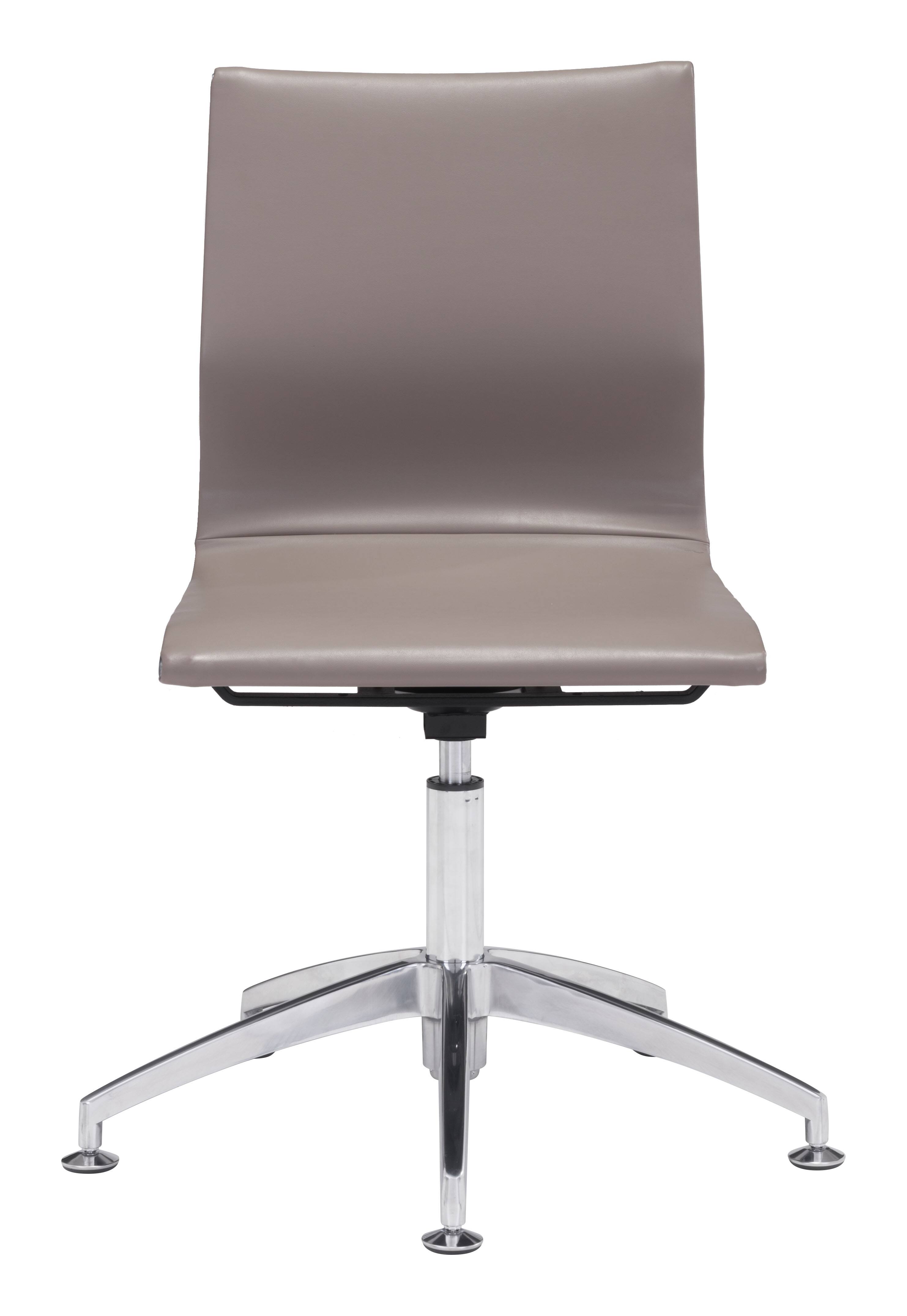 Alt View 1. Hivvago - Glider Conference Chair Taupe - Taupe.