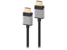 Alogic - SSULHD02-SGR 6.56 ft. (2.0m) Space Grey Slim Super Ultra 8K HDMI to HDMI Cable - Male to Male Male to Male