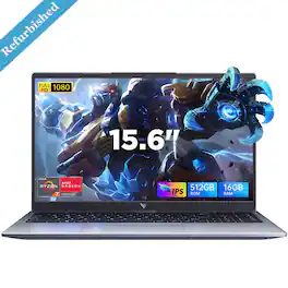 ACEMAGIC - Refurbished Excellent - LX15Pro Laptop - 15.6" AMD Ryzen 7 5700U(8C/16T) - AMD Radeon RX Vega 8 Graphics - 16GB DDR4 - 512GB NVMe SSD