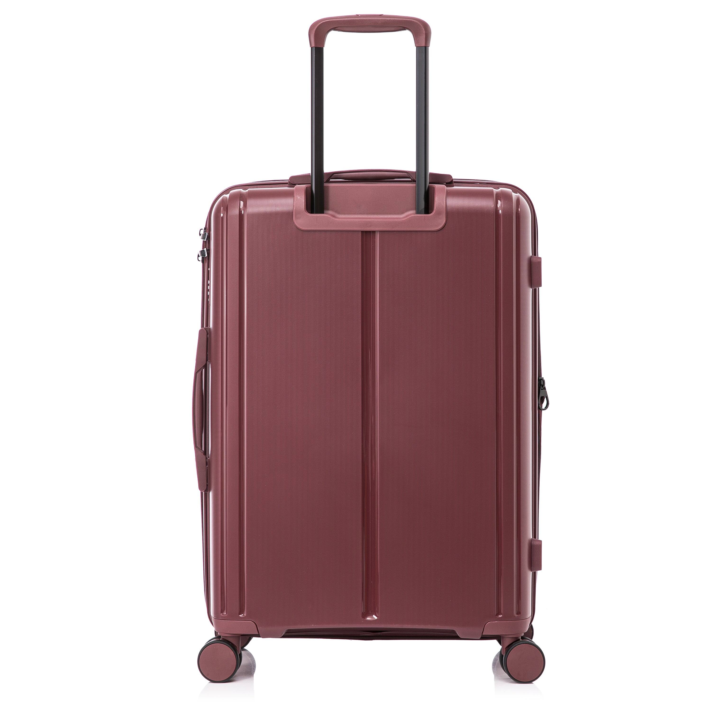 Alt View 1. DUKAP - Airley Lightweight Hardside Spinner Luggage 24" - WINE.