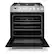 Alt View 2. COSMO - COS-305AGC 30 in. Nebula Collection 5.0 cu. ft. Gas Range, 5 Burners, Rapid Convection Oven, Cast Iron Grates - Stainless Steel.