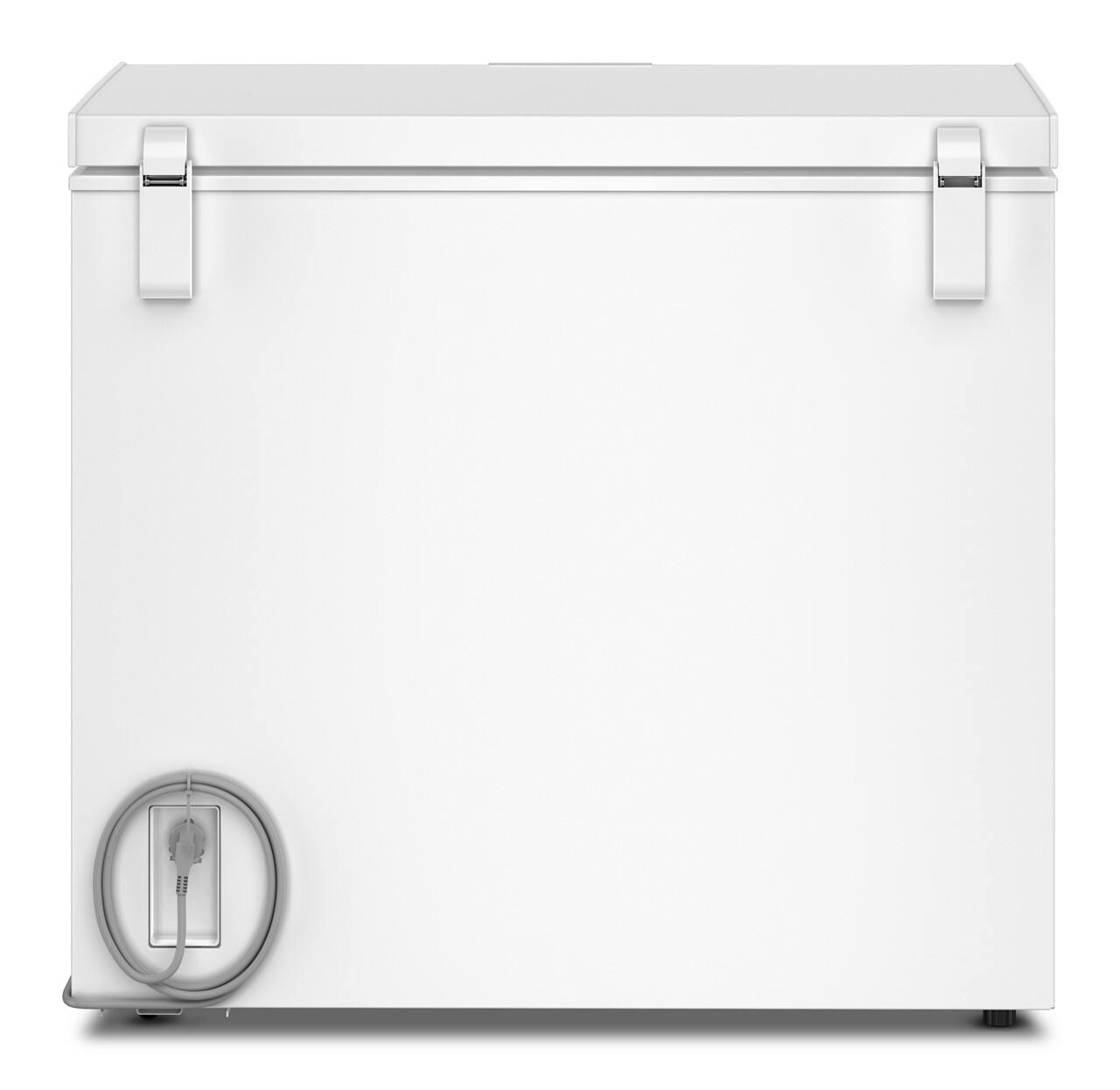 Back. Whirlpool - Whirlpool 7 cu. ft. Chest Freezer with 1 Storage Basket - White.