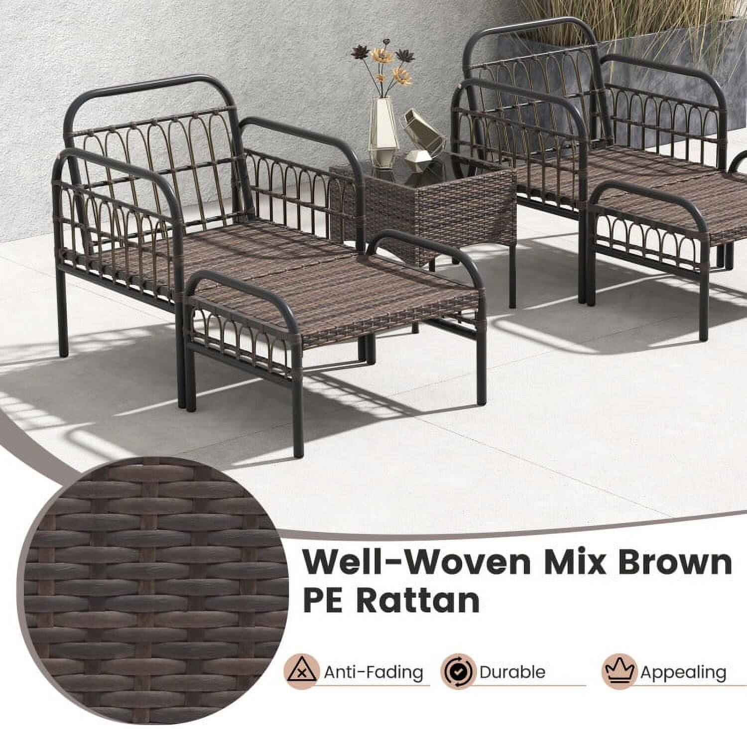 Well-Woven Mix Brown PE Rattan

- Anti-Fading
- Durable
- Appealing