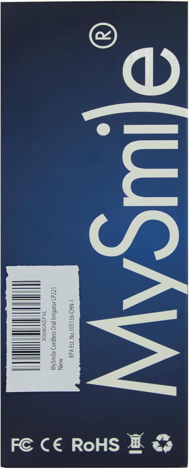 R X0040ASFXL Cordless Oral Irrigator LP221 New EPA No.103136-CHN-1 FC CE RoHS