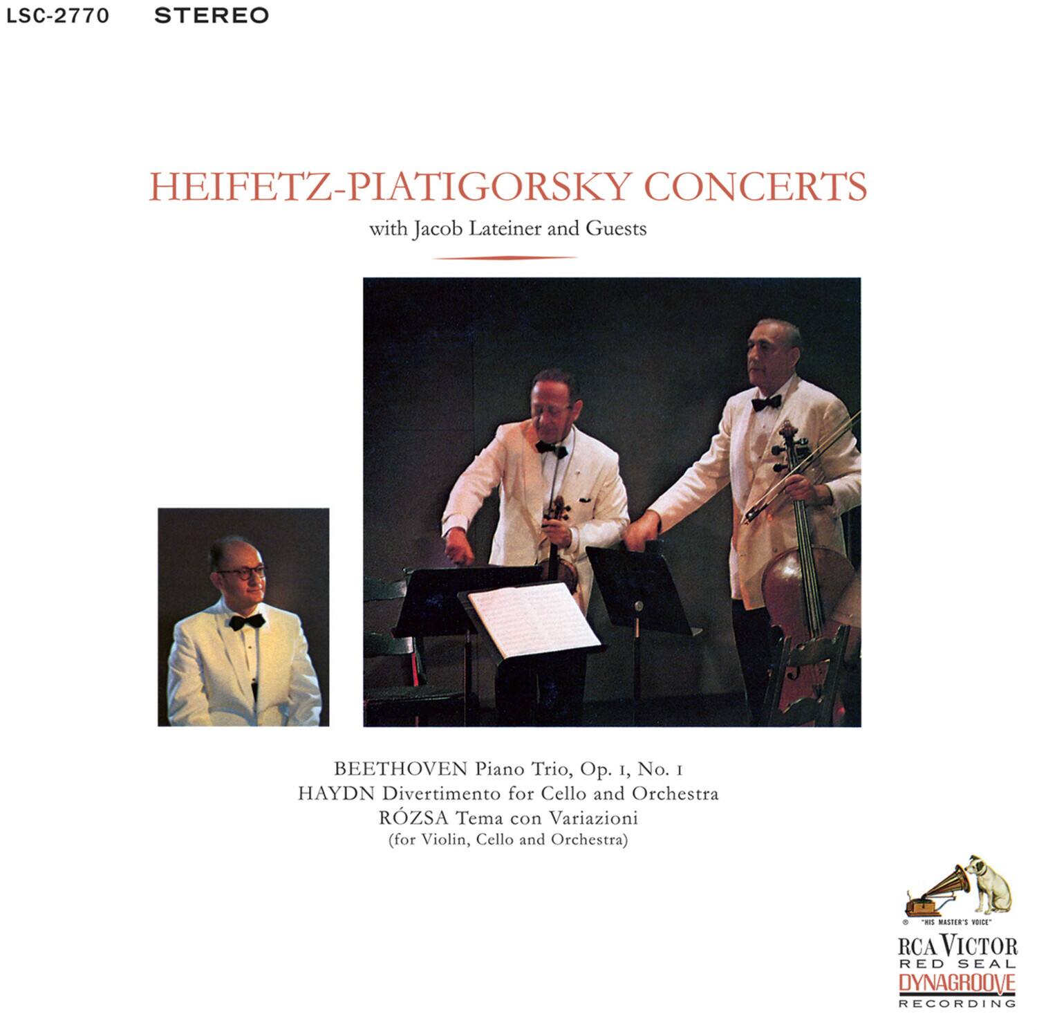Jascha Heifetz - Heifetz - Piatigorsky Concerts   - SUPER-AUDIO CD [Super Audio CD (SACD)]