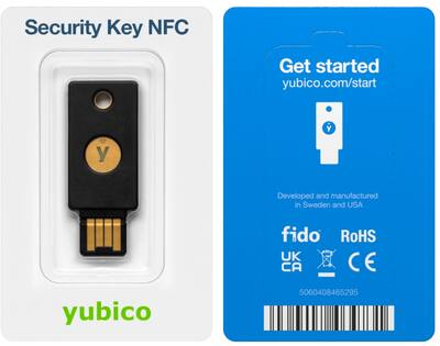 Yubico Security Key NFC Two Factor Authentication Security Key Yubico Security Key NFC Two Factor Authentication Security Key