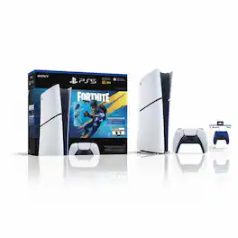 PlayStation 5 Digital Edition 825GB Console Fortnite Flowering Chaos Bundle + PlayStation 5 DualSense Wireless - PlayStation 5