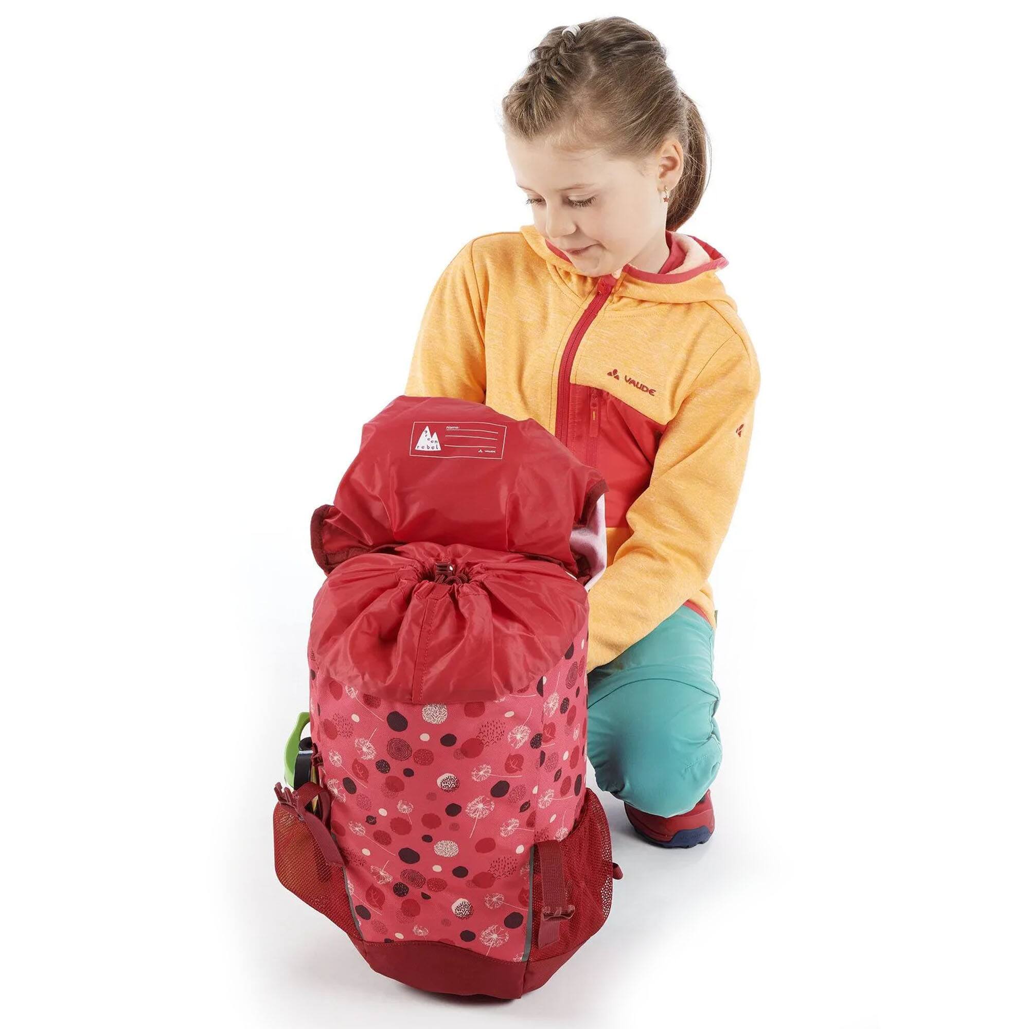 Alt View 5. VAUDE - Vaude Puck 14 Children's Backpack - Bright Pink/Cranberry - Bright Pink/Cranberry.