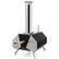 Alt View 15. Costway - Outdoor Pizza Oven Machine 12'' Pizza Grill Maker Portable with Foldable legs - Black.