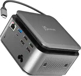 j5create - USB-C Powerbase Docking Station - Space Gray