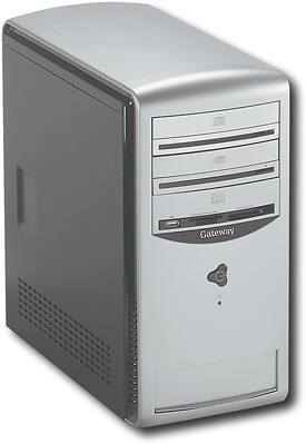 Angle Standard. Gateway - 530 Desktop with HT Technology.