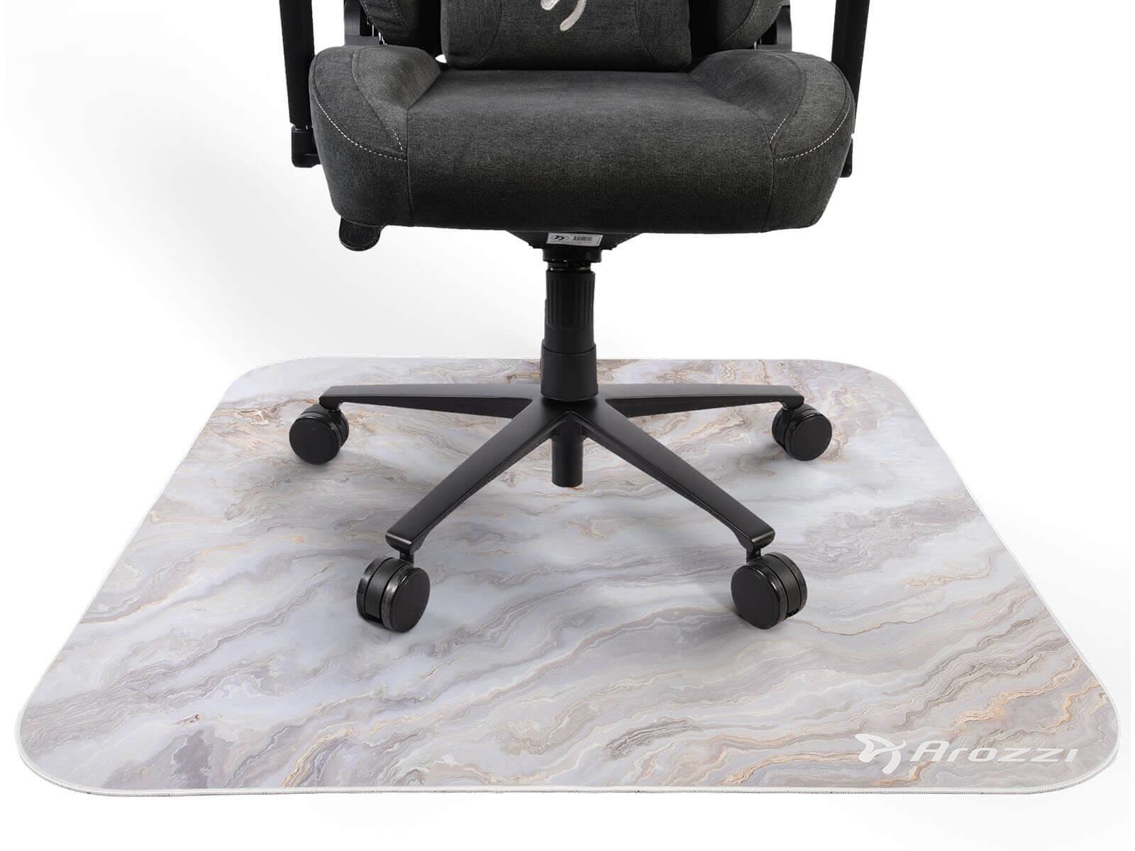 Alt View 12. Arozzi - Zona Quattro Floor Pad - White Marble.