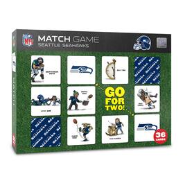 YouTheFan - Seattle Seahawks Licensed Memory Match Game - Multicolor