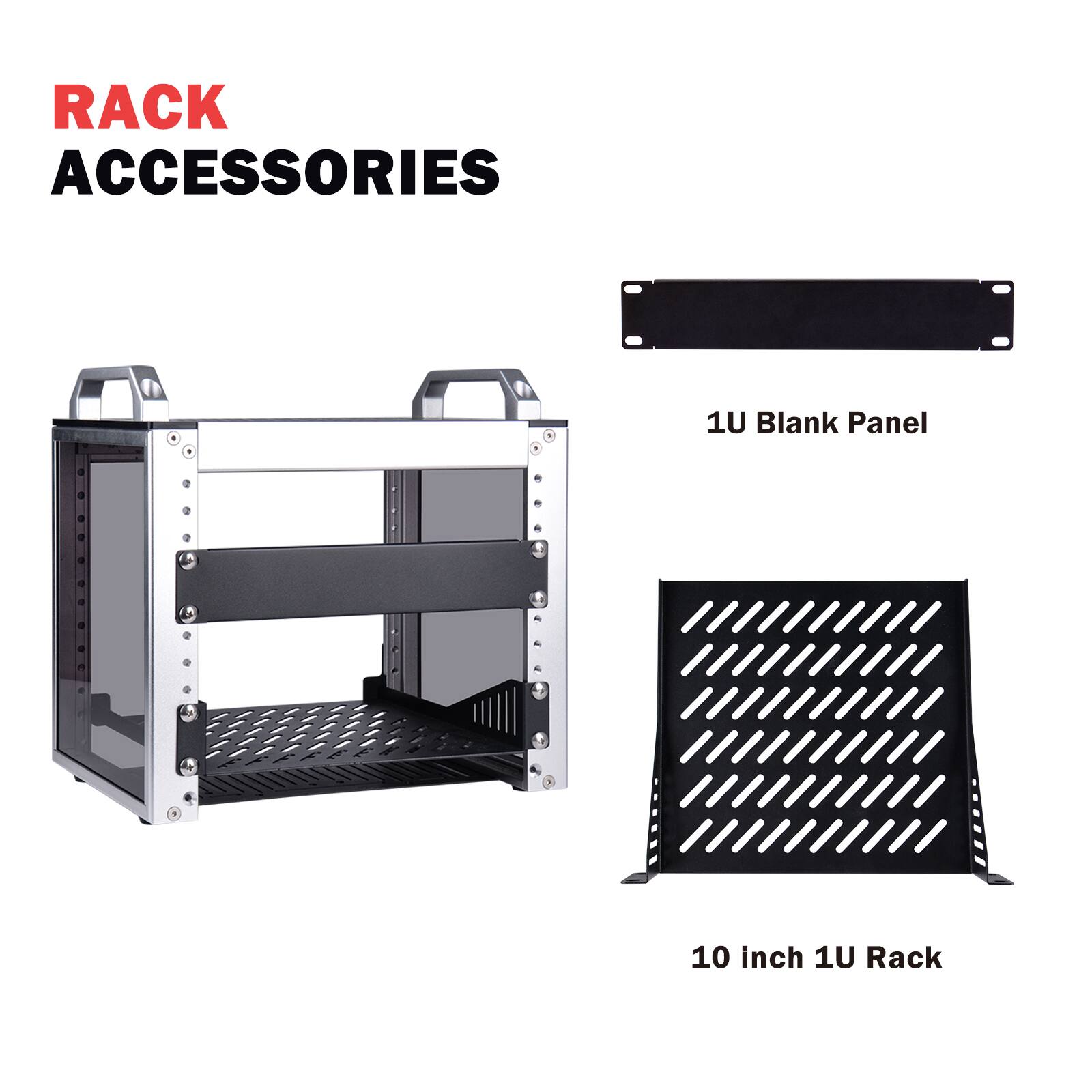 RACK ACCESSORIES

1U Blank Panel

10 inch 1U Rack