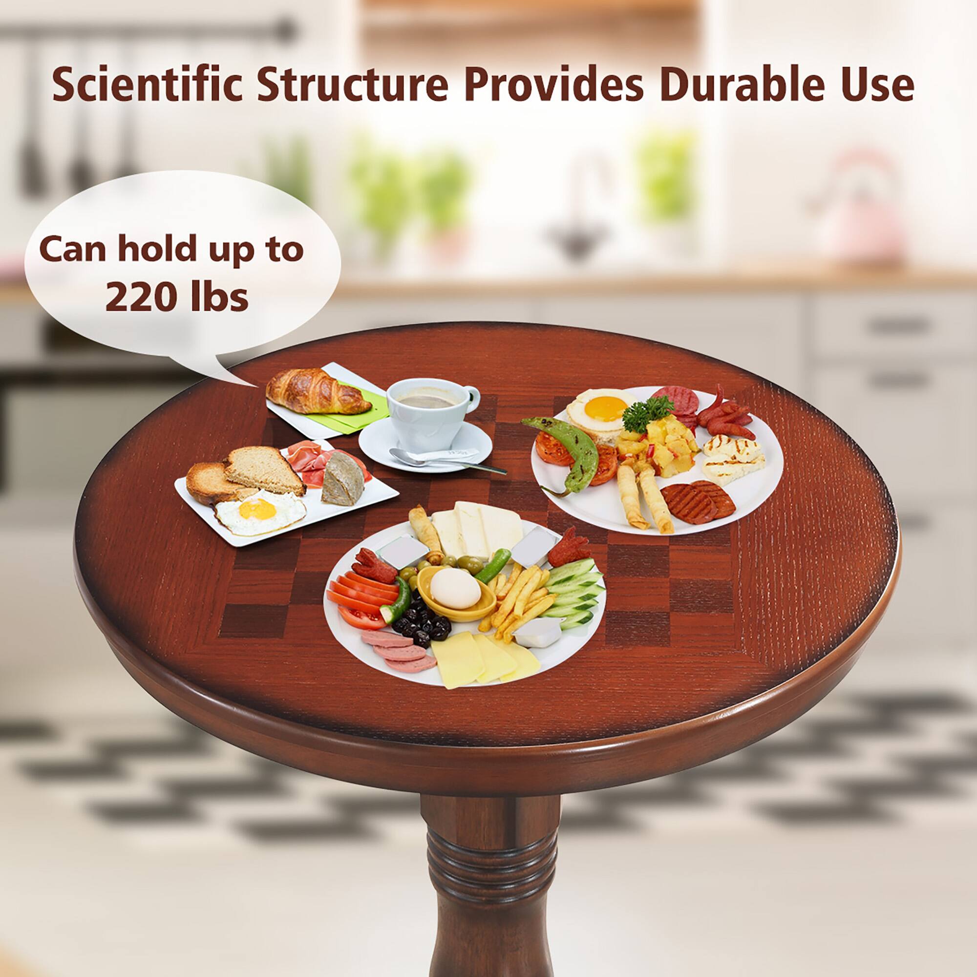 Scientific Structure Provides Durable Use

Can hold up to 220 lbs