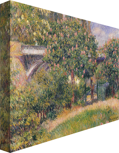 Best Buy: Trademark Art Railway Bridge at Chatou by Pierre Renoir