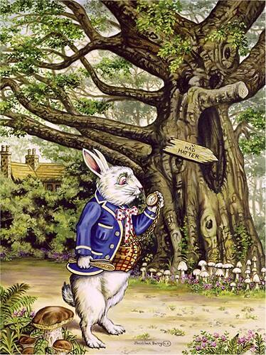 Front Standard. Trademark - The White Rabbit by Jonathan Barry.