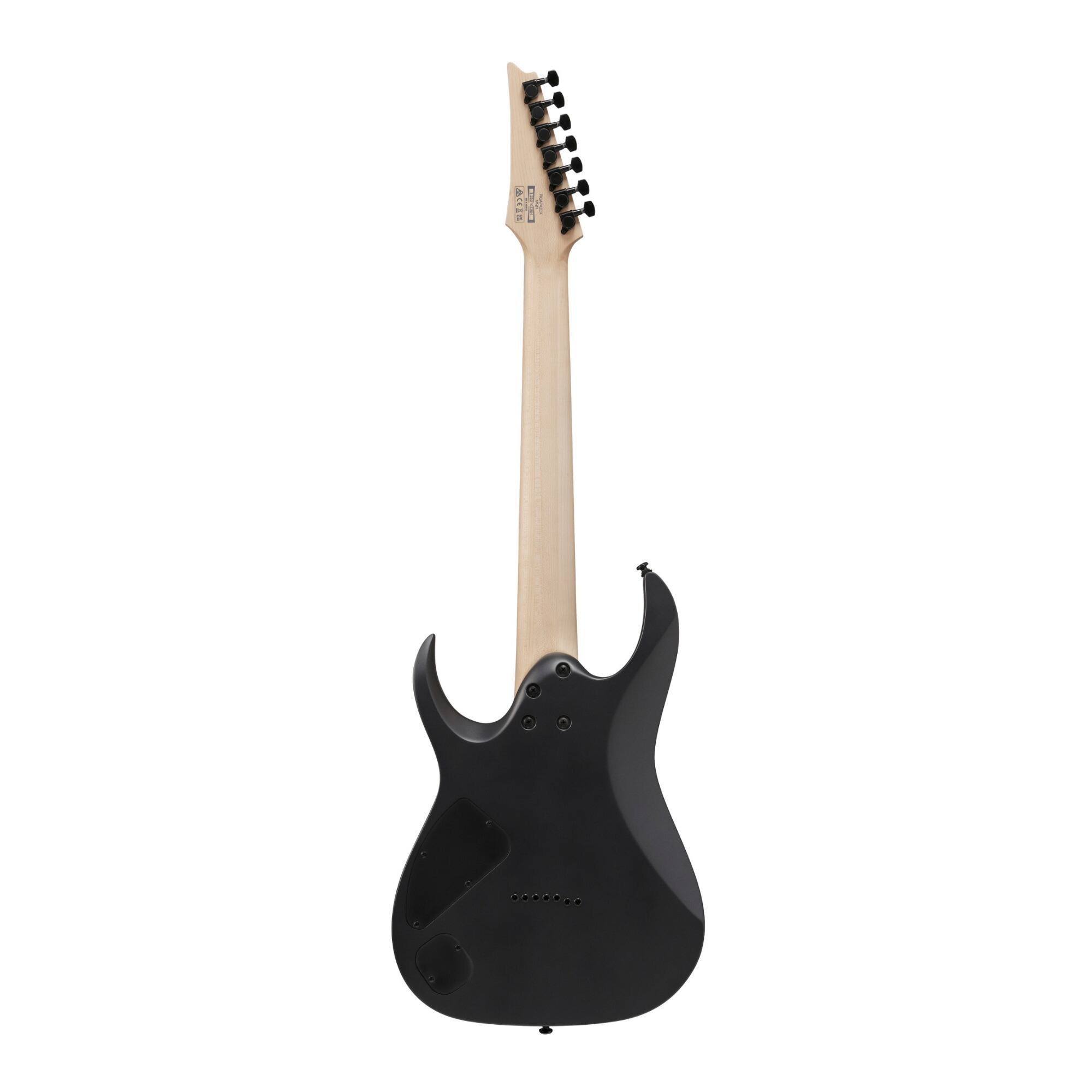 Angle. Ibanez - Ibanez RGA742EXBAM RGA Standard 7str Electric Guitar - Black Aurora Burst Matte.