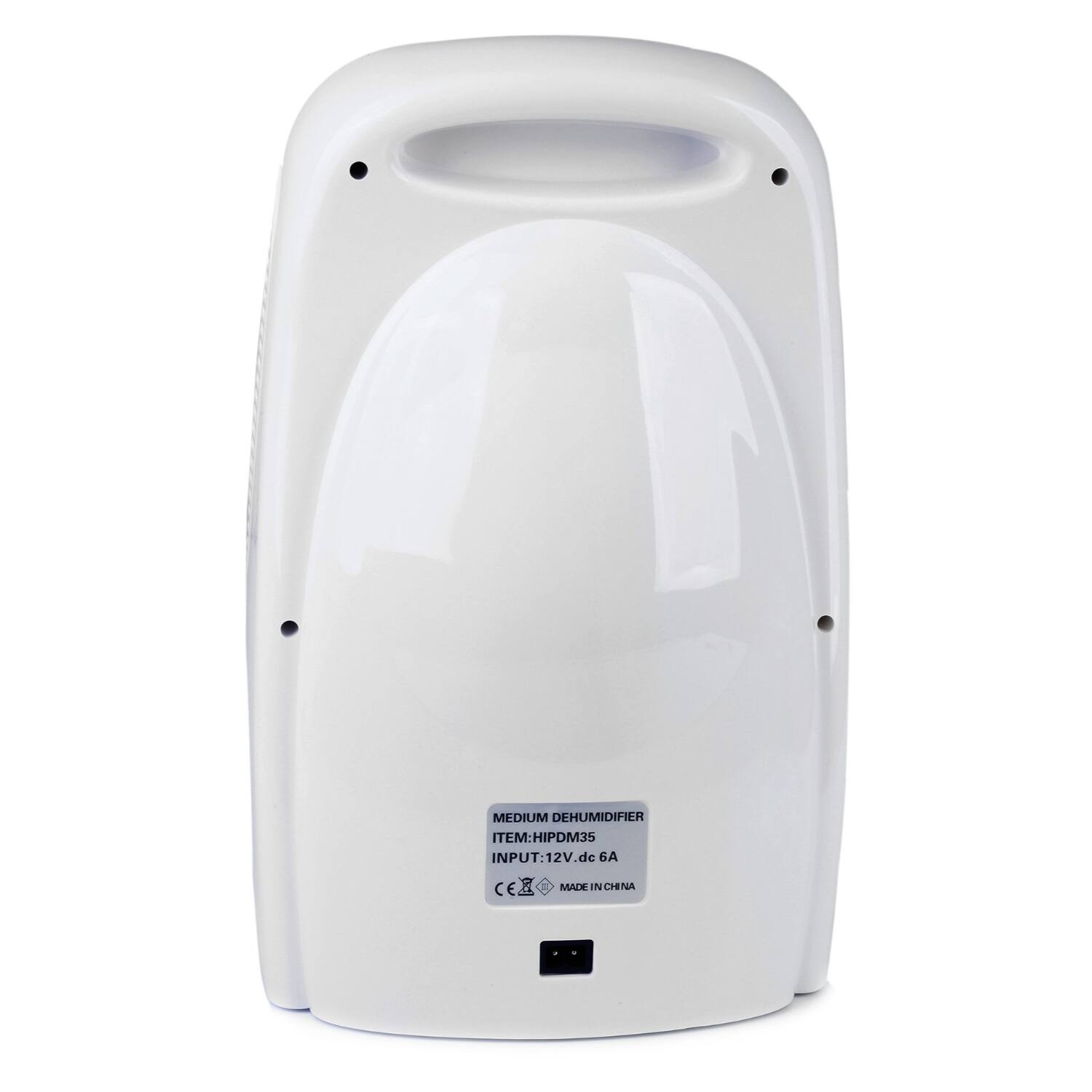 MEDIUM DEHUMIDIFIER  
ITEM: HIPDM35  
INPUT: 12V, dc 6A  
MADE IN CHINA