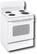 Angle Standard. GE - 30" Self-Cleaning Freestanding Electric Range - White.