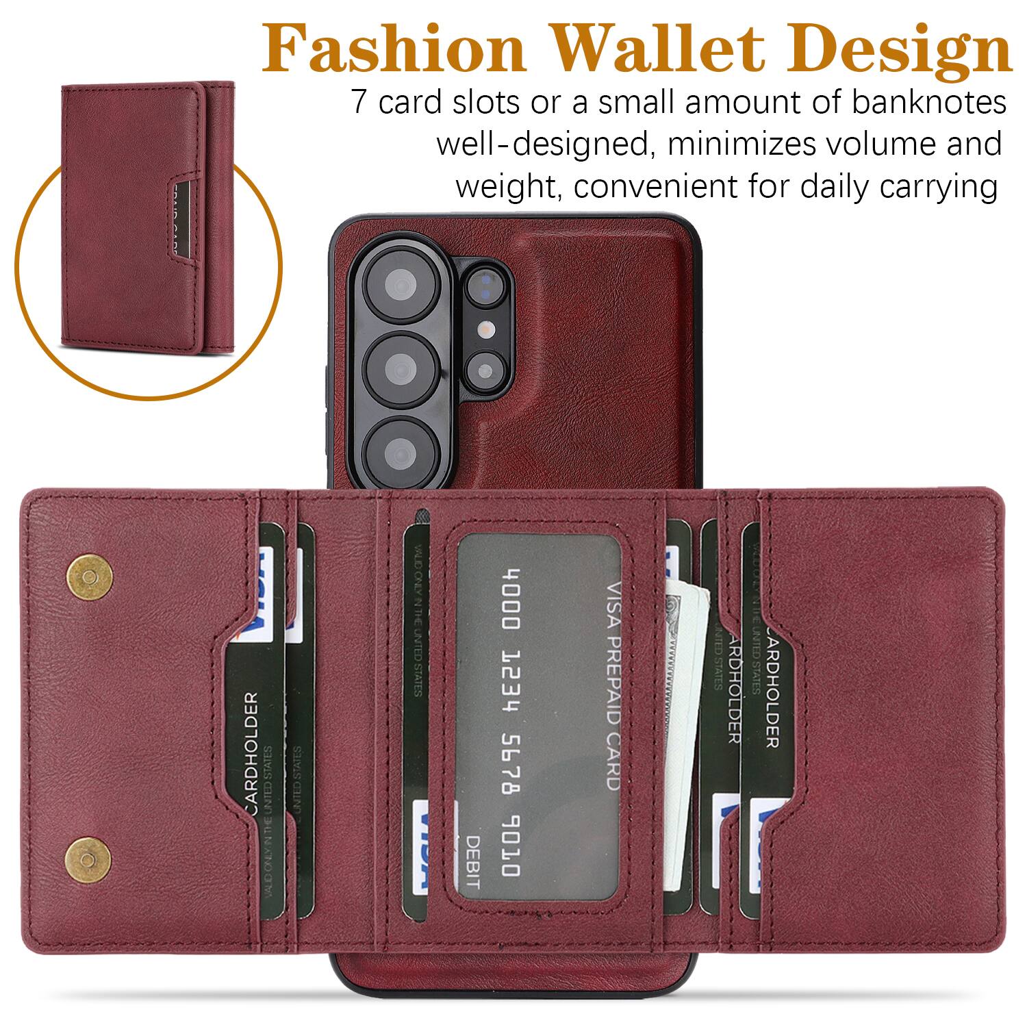 Fashion Wallet Design

7 card slots or a small amount of banknotes well-designed, minimizes volume and weight, convenient for daily carrying

CARDHOLDER STATES UNITED

VALID ONLY IN THE UNITED STATES

DEBIT 4000 1234 5678 6

VISA PREPAID CARD

CARDHOLDER THE UNITED STATES

CARDHOLDER THE UNITED STATES